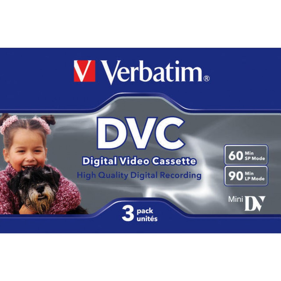 Kaseta Verbatim Mini DVC 60 Min 3 Pack