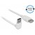 Kabel Przedłużacz USB Am-Af 2.0 1m Biały Kątowy Góra/Dół USB-A Easy-USB Delock