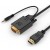 Kabel HDMI(M)->VGA+Audio 3m Gembird