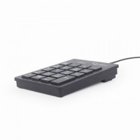 Klawiatura Gembird Numeryczna KPD-U-01 Black USB