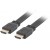 Kabel HDMI M/M V2.0 5m Czarny Flat Lanberg