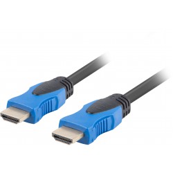 Kabel HDMI M/M V2.0 4k 1m Czarny Lanberg