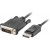 Kabel Displayport(M) V1.2->DVI-D(M)(24+1) 1.8m Czarny Dual Link Lanberg