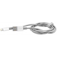 Kabel Lightning(M)->USB-A(M) 1m Srebrny Verbatim