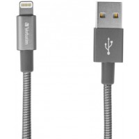 Kabel Lightning(M)->USB-A(M) 1m Szary Verbatim