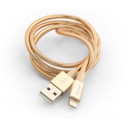 Kabel Lightning(M)->USB-A(M) 1m Złoty Verbatim