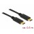 Kabel USB-C M/M 2.0 0.5m Czarny E-Marker Delock