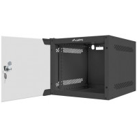 Szafa Instalacyjna Rack Wisząca 10" 4u 280x310 Czarna Lanberg Flat Pack