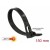 Opaska Zaciskowa Heat-Resistant 150/7.5mm 100szt Czarna Delock