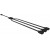 Kabel Rozdzielacz Podświetlenia RGB 4pin->4pin 58cm Coolermaster