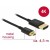 Kabel HDMI-A (M)->HDMI-D (M) 2.0 4k 60hz 3d Czarny Slim Premium Delock