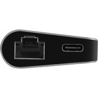 Multi Port Natec Fowler USB-C, 2x USB 3.0, HDMI 4k, RJ45, Type-C, SD, Micro SD