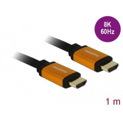 Kabel HDMI M/M V2.1 1m 8k 60hz Czarny Delock