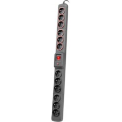Listwa Zasilająca Armac Multi M6+6 Czarna 2.5m 12x 230V PL 16A