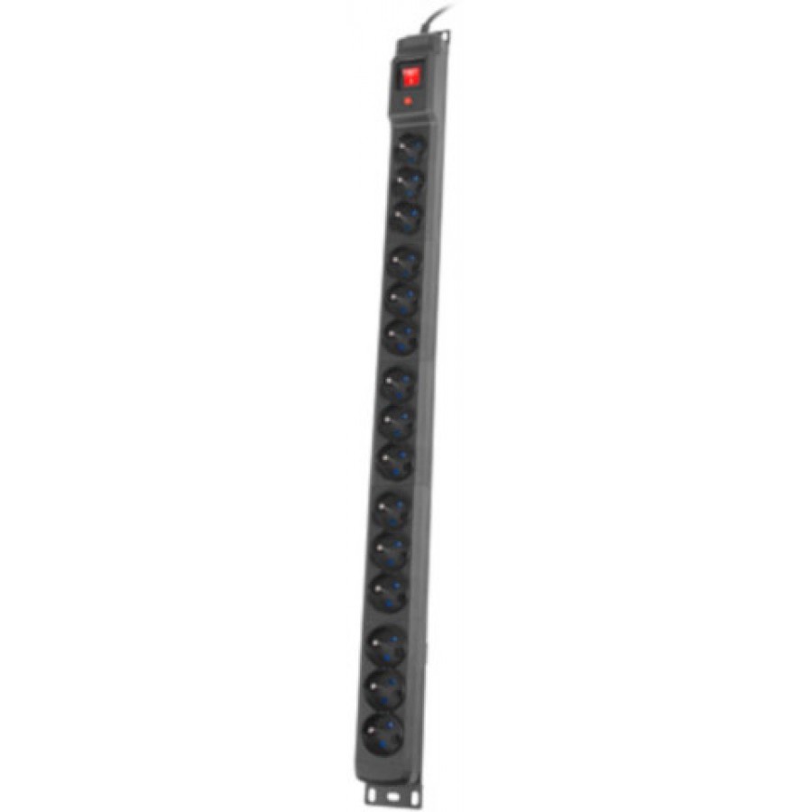Listwa Zasilająca Rack Pdu 19" Armac Multi M15 16A 15x 230V PL 5m Czarna