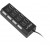 Hub USB 2.0 UGO Maipo HU110 4-Porty Aktywny Z Włącznikiem Czarny
