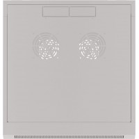 Szafa Instalacyjna Rack Wisząca 19" 9u 570x600 Szybki Montaż Szara Lanberg Flat Pack