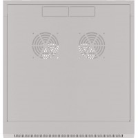 Szafa Instalacyjna Rack Wisząca 19" 18u 570x600 Szybki Montaż Szara Lanberg Flat Pack