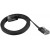 Patchcord Kat.5e Płaski 2m Czarny Lanberg