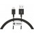 Kabel Lightning(M)->USB-A(M) 1.5m Czarny MFI Natec
