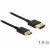 Kabel HDMI(M)->HDMI Mini(M) 1.5m 4k 60hz 3d Czarny Slim Premium Delock
