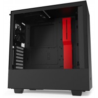 Obudowa Nzxt H510i Midi Tower Z Oknem Bez Zasilacza Czarno-Czerwona