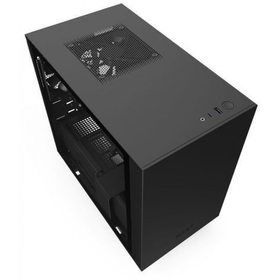 Obudowa Nzxt H210i Mini-ITX Tower Z Oknem Bez Zasilacza Czarna
