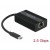 Karta Sieciowa Delock USB Type-C 3.1 1x RJ45 2.5Gb Na Kablu