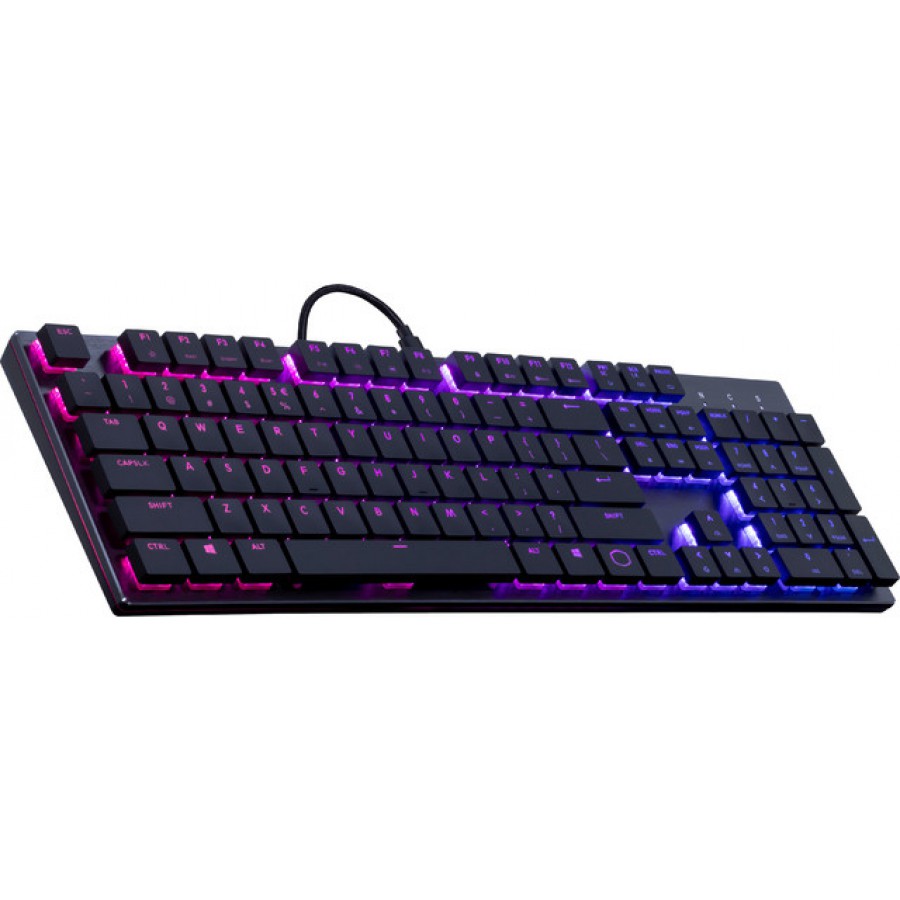 Klawiatura Dla Graczy Cooler Master SK650 Mechaniczna Podświetlenie RGB Cherry MX Red Low Profile
