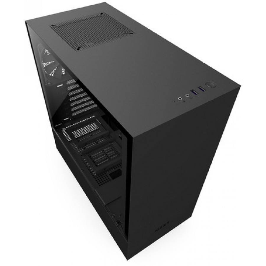 Obudowa Nzxt H500 Midi Tower Z Oknem Bez Zasilacza Czarna