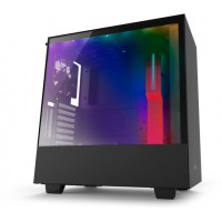 Obudowa Nzxt H500i Midi Tower Z Oknem Bez Zasilacza Czarno-Czerwona