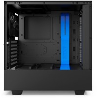 Obudowa Nzxt H500i Midi Tower Z Oknem Bez Zasilacza Czarno-Niebieska