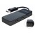 Splitter Video Delock Displayport 1.4->3x Displayport 4k Na Kablu 12.5cm Czarny Gaming
