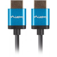 Kabel HDMI M/M V2.0 1.8m Czarny 4k Slim Lanberg