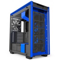 Obudowa NZXT H700i Midi Tower Z Oknem Bez Zasilacza Czarno-Niebieska