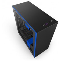 Obudowa NZXT H700i Midi Tower Z Oknem Bez Zasilacza Czarno-Niebieska