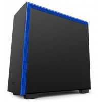Obudowa NZXT H700i Midi Tower Z Oknem Bez Zasilacza Czarno-Niebieska