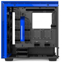 Obudowa NZXT H700i Midi Tower Z Oknem Bez Zasilacza Czarno-Niebieska