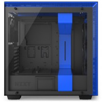 Obudowa NZXT H700i Midi Tower Z Oknem Bez Zasilacza Czarno-Niebieska