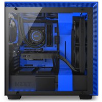 Obudowa NZXT H700i Midi Tower Z Oknem Bez Zasilacza Czarno-Niebieska