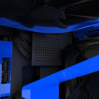 Obudowa NZXT H700i Midi Tower Z Oknem Bez Zasilacza Czarno-Niebieska