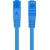 Patchcord Kat.6a S/FTP Lszh CCA 0.5m Niebieski Fluke Passed Lanberg