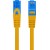 Patchcord Kat.6a S/FTP Lszh CCA 0.5m Pomarańczowy Fluke Passed Lanberg