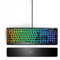 Klawiatura Dla Graczy Steelseries Apex 3 Podświetlenie RGB Whisper Quiet Switch Gamingowa