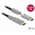 Kabel HDMI/HDMI Micro->HDMI/HDMI Micro M/M 4k 60Hz 30m Czarny Optyczny Aktywny Delock