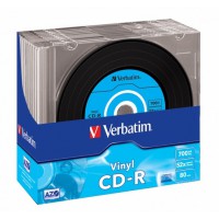 C-DR Verbatim 700MB Azo Vinyl X52 10 Slim
