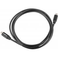 Kabel USB-C M/M 2.0 1m Czarny Premium QC 4.0 PD Lanberg