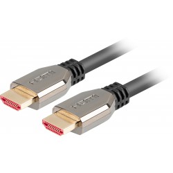 Kabel HDMI M/M V2.1 1.8m 8k 60hz Czarny Lanberg
