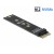Karta PCI Express X1->M.2 Key M Wewnętrzna Delock