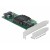 Karta PCI Express X8->4x Sff-8643 Nvme Low Profile Delock